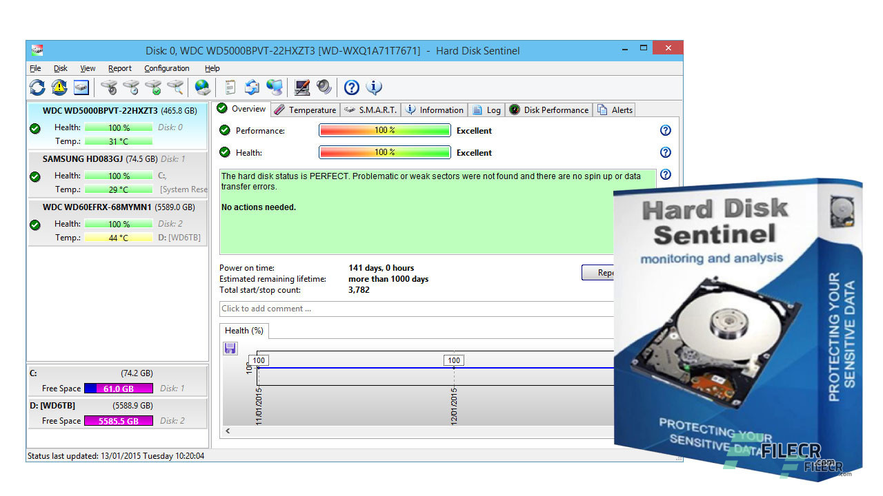 Hard Disk Sentinel Pro 6.10.5c download