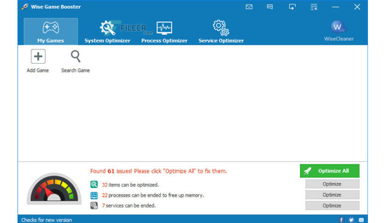 Wise Game Booster 1.5.7.81