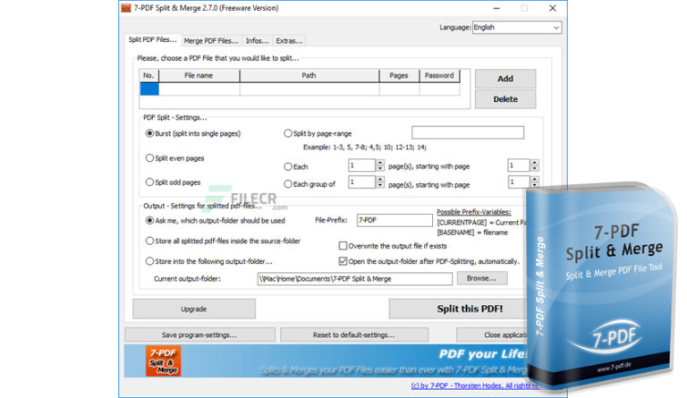 7-PDF Split and Merge Pro 5.1.0.164