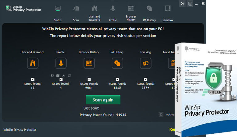 WinZip Privacy Protector 4.0.6