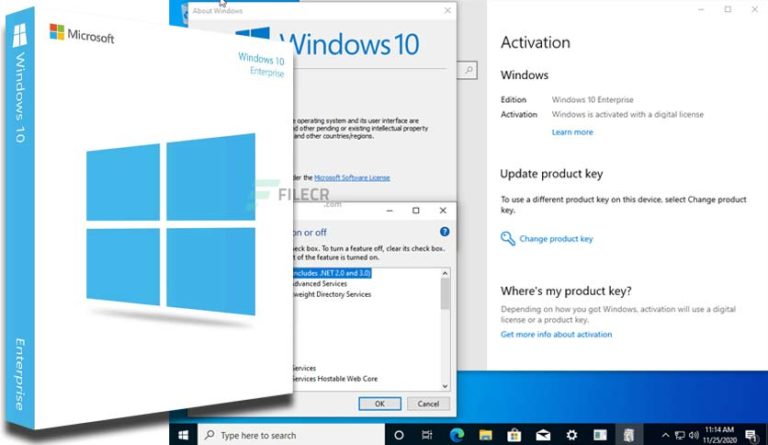Windows 10 Enterprise 20H2 10.0.19042.746 Preactivated January 2021