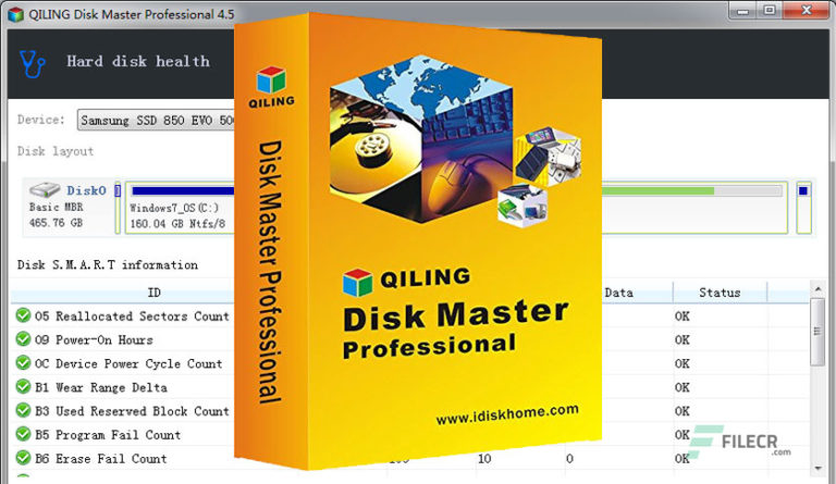 QILING Disk Master Professional 7.2.0 free downloads